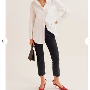 Kotn white button up Oxford shirt (oversized)